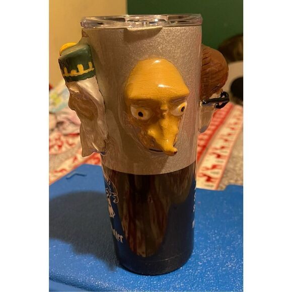 20oz 3D Faces Harry Potter Hogwarts Custom insulated Built Cup One of a kind - Picture 3 of 13